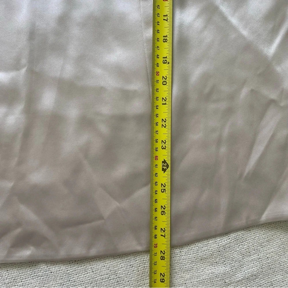 Gorgeous Silk-look  Champagne Scoop Neck Tank Top Size 20 XXL - Picture 11 of 12